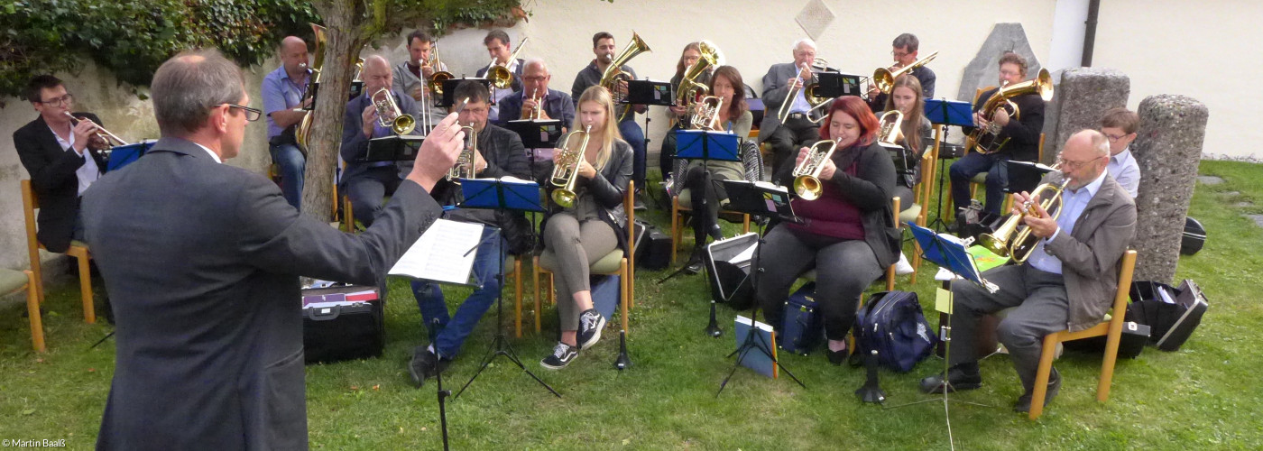 Freiluftgottesdienst in Coronazeiten