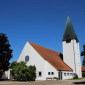 Die Erlöserkirche von vorne